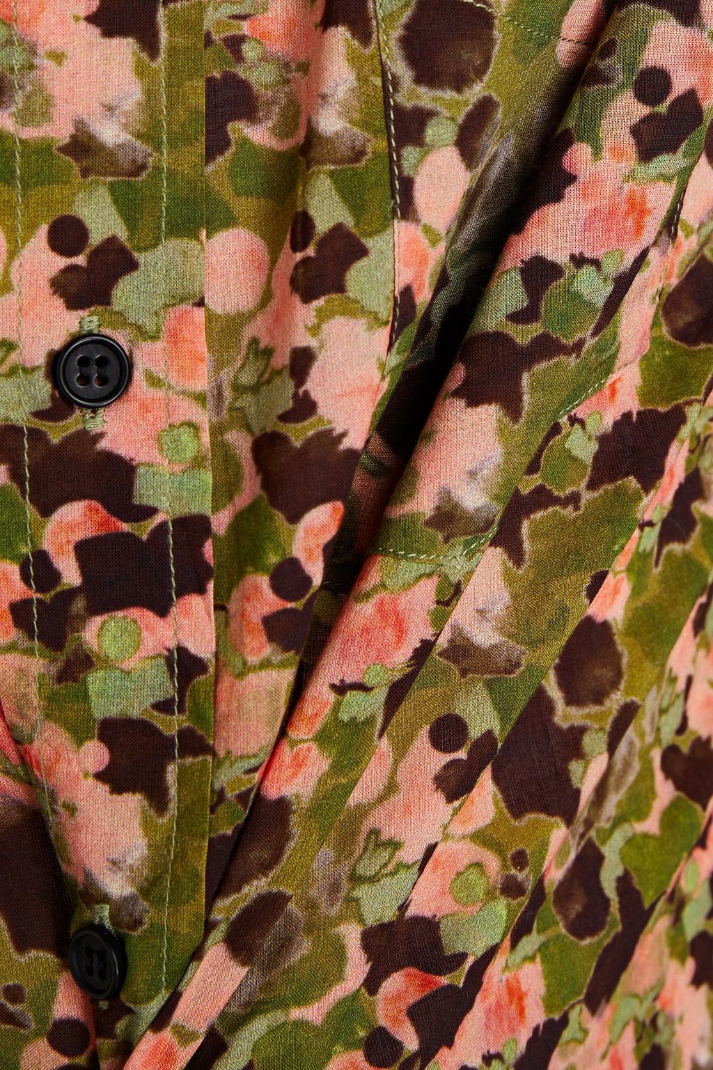 ISABEL MARANT Ilako printed cotton-poplin shirt