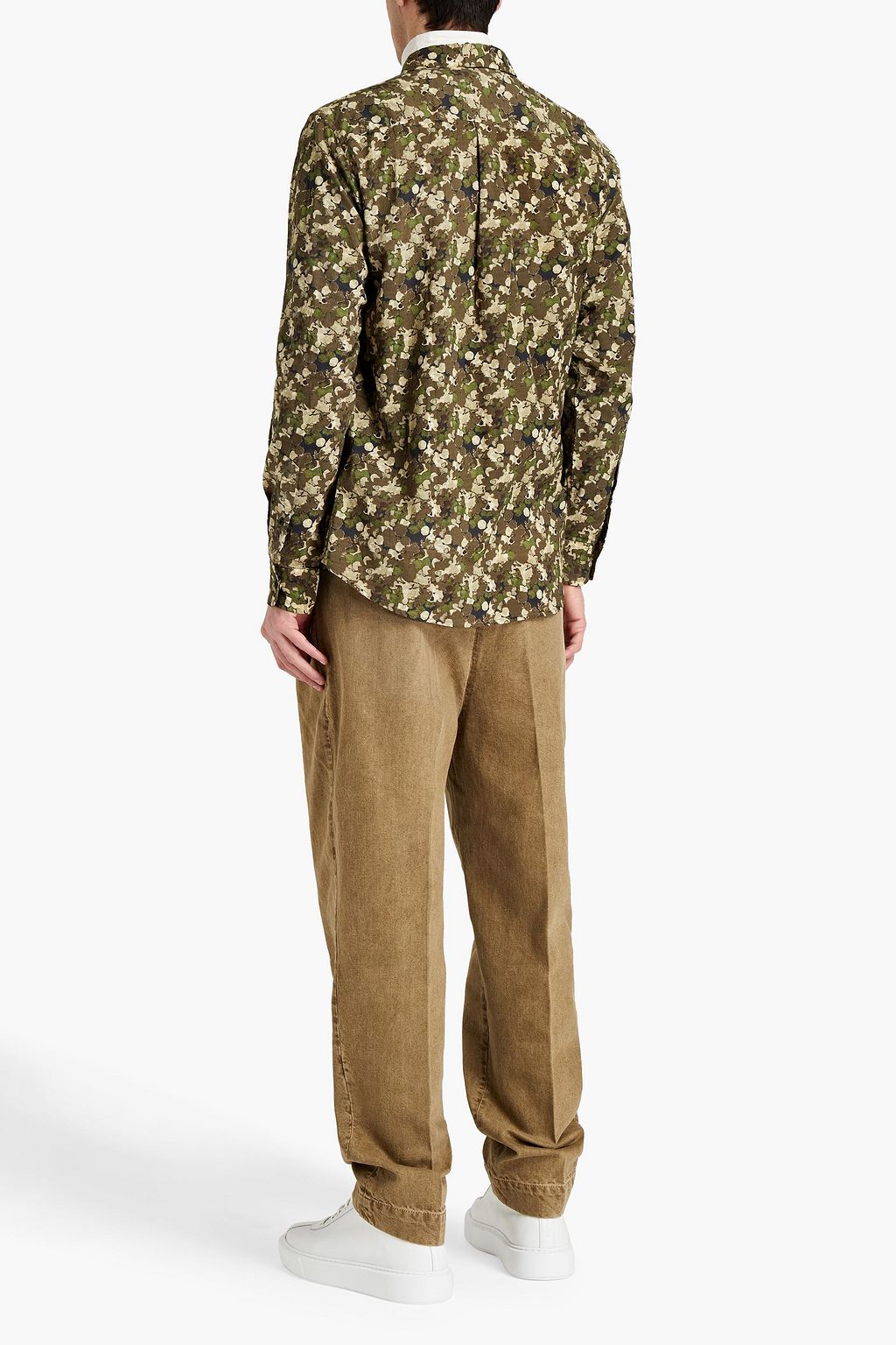 ISABEL MARANT Ilako printed cotton-poplin shirt