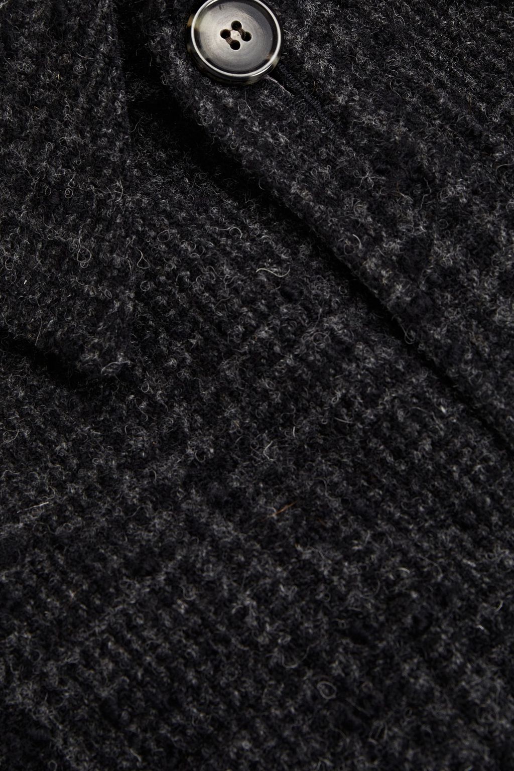 ISABEL MARANT Hoario checked wool-blend bouclé-tweed overshirt