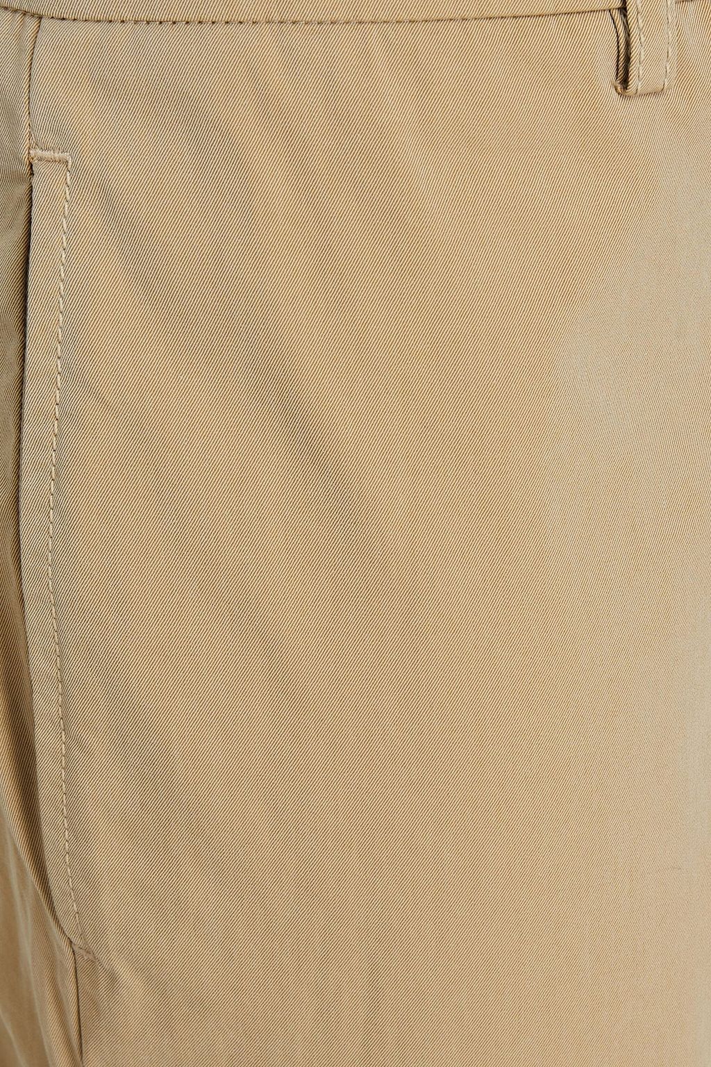 ASPESI Tapered cotton-twill pants