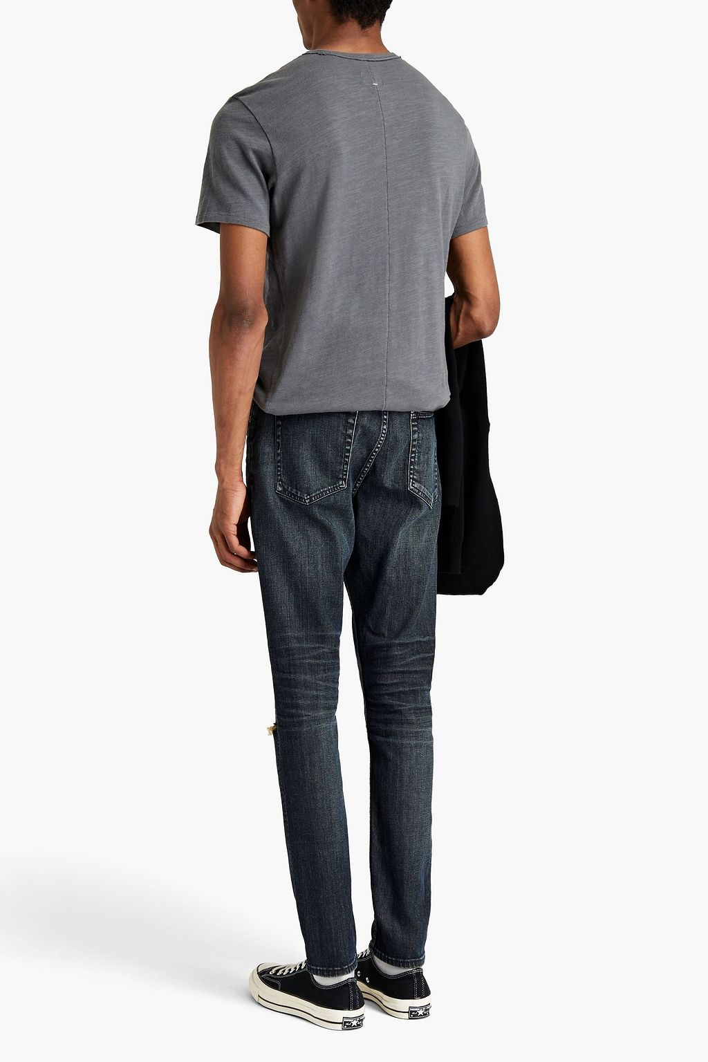 RAG & BONE Slub cotton-jersey T-shirt