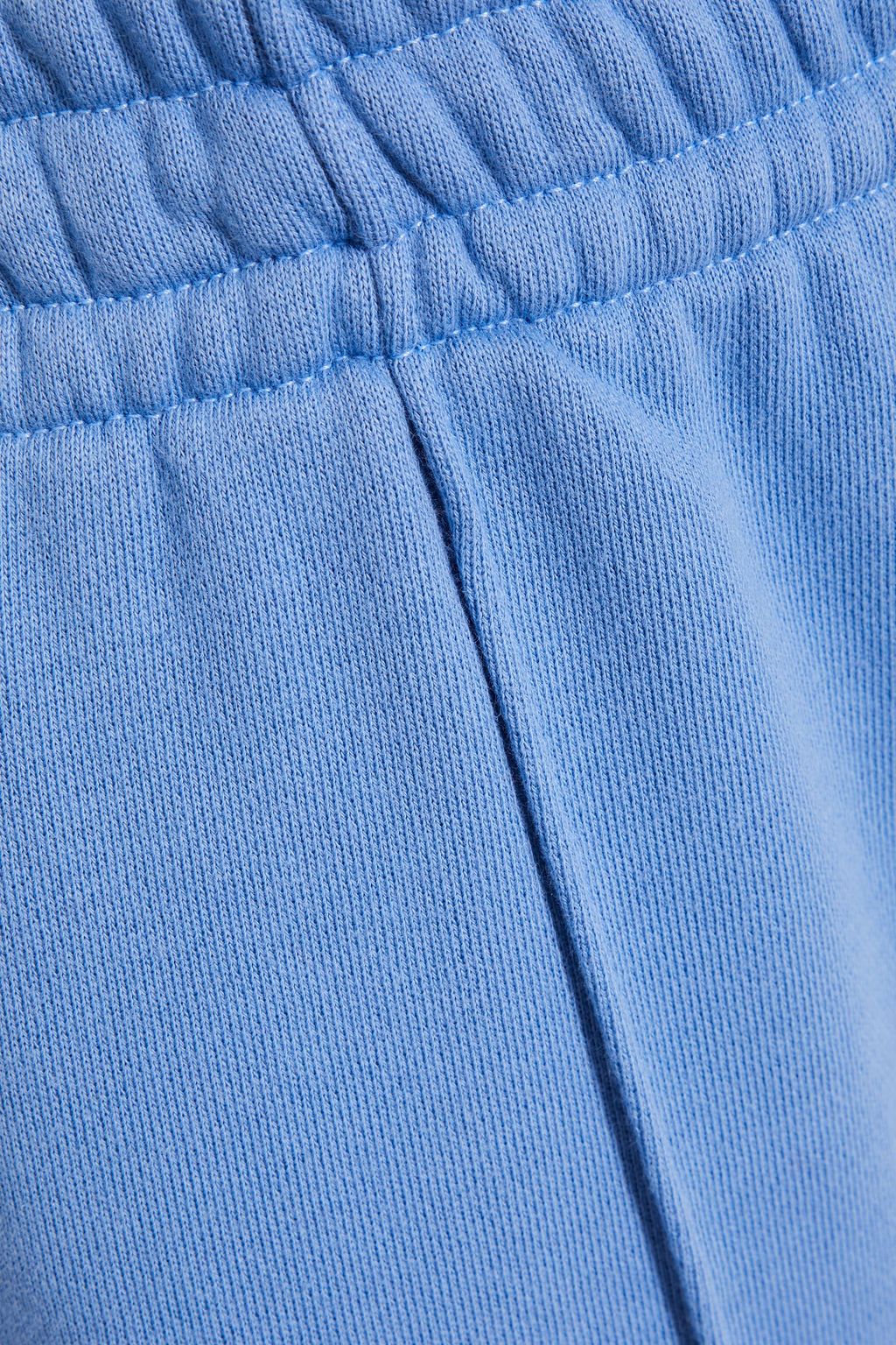 SIMKHAI Organic cotton-fleece track pants
