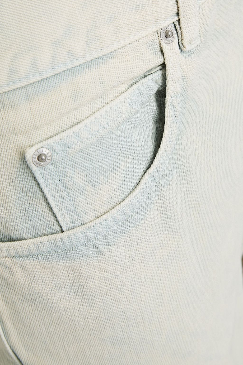 ISABEL MARANT Jack slim-fit bleached denim jeans
