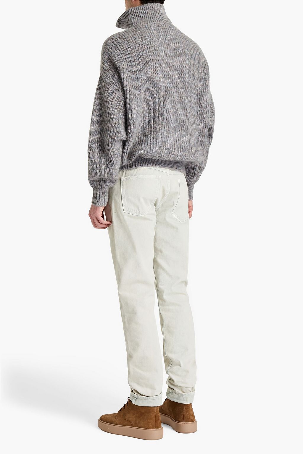 ISABEL MARANT Jack slim-fit bleached denim jeans
