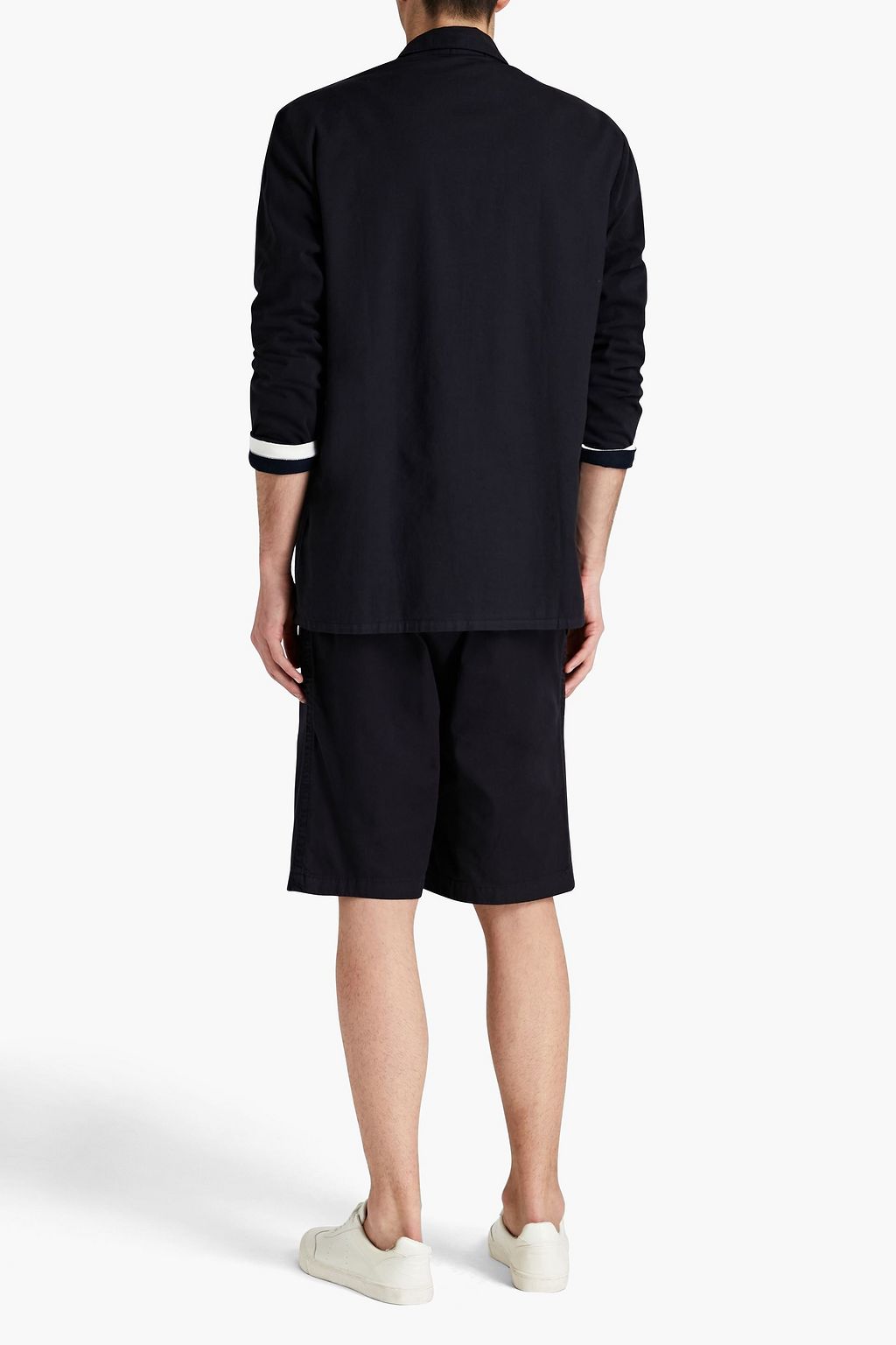 JAMES PERSE Stretch-cotton canvas shorts
