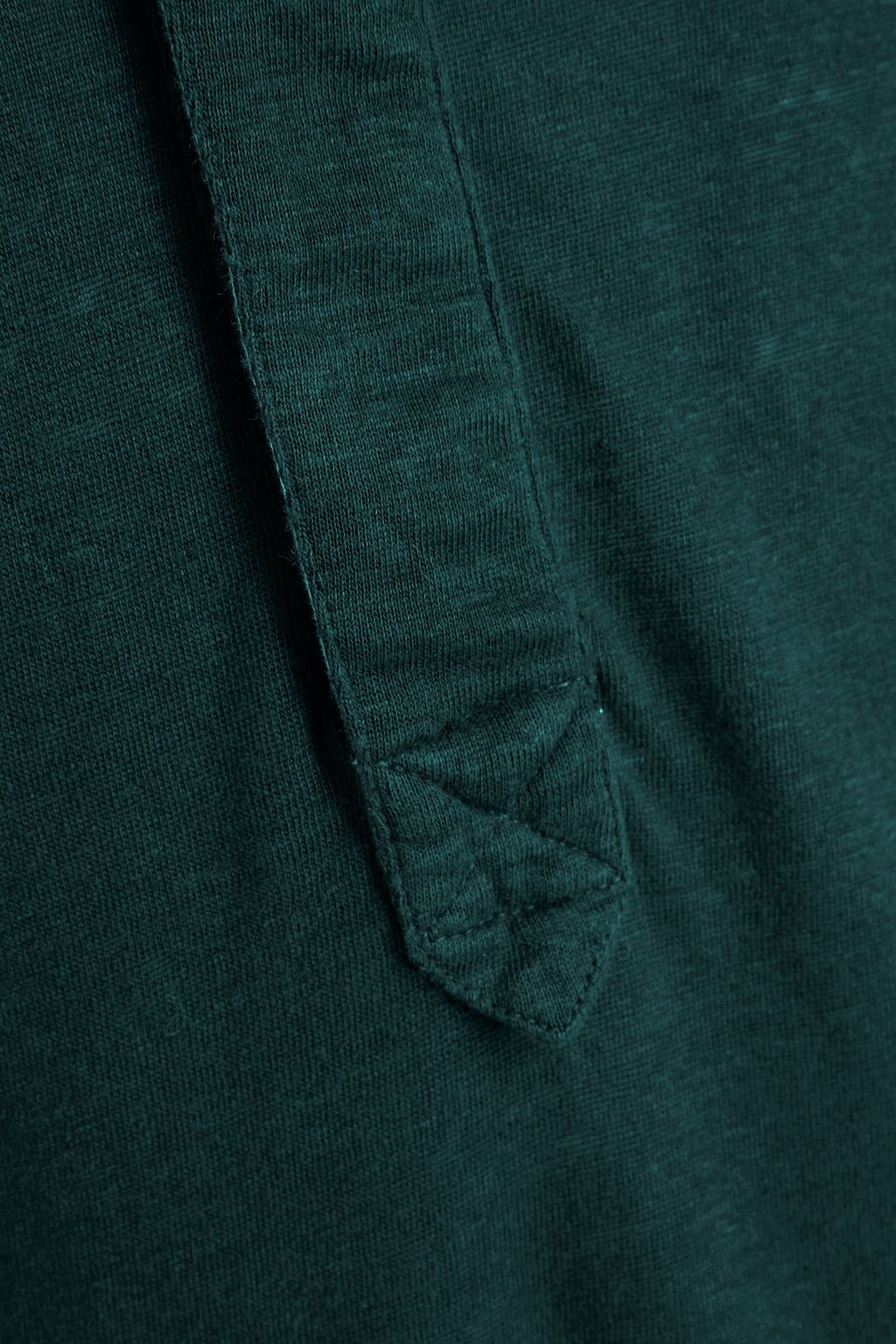 ISABEL MARANT Konor linen-jersey Henley T-shirt
