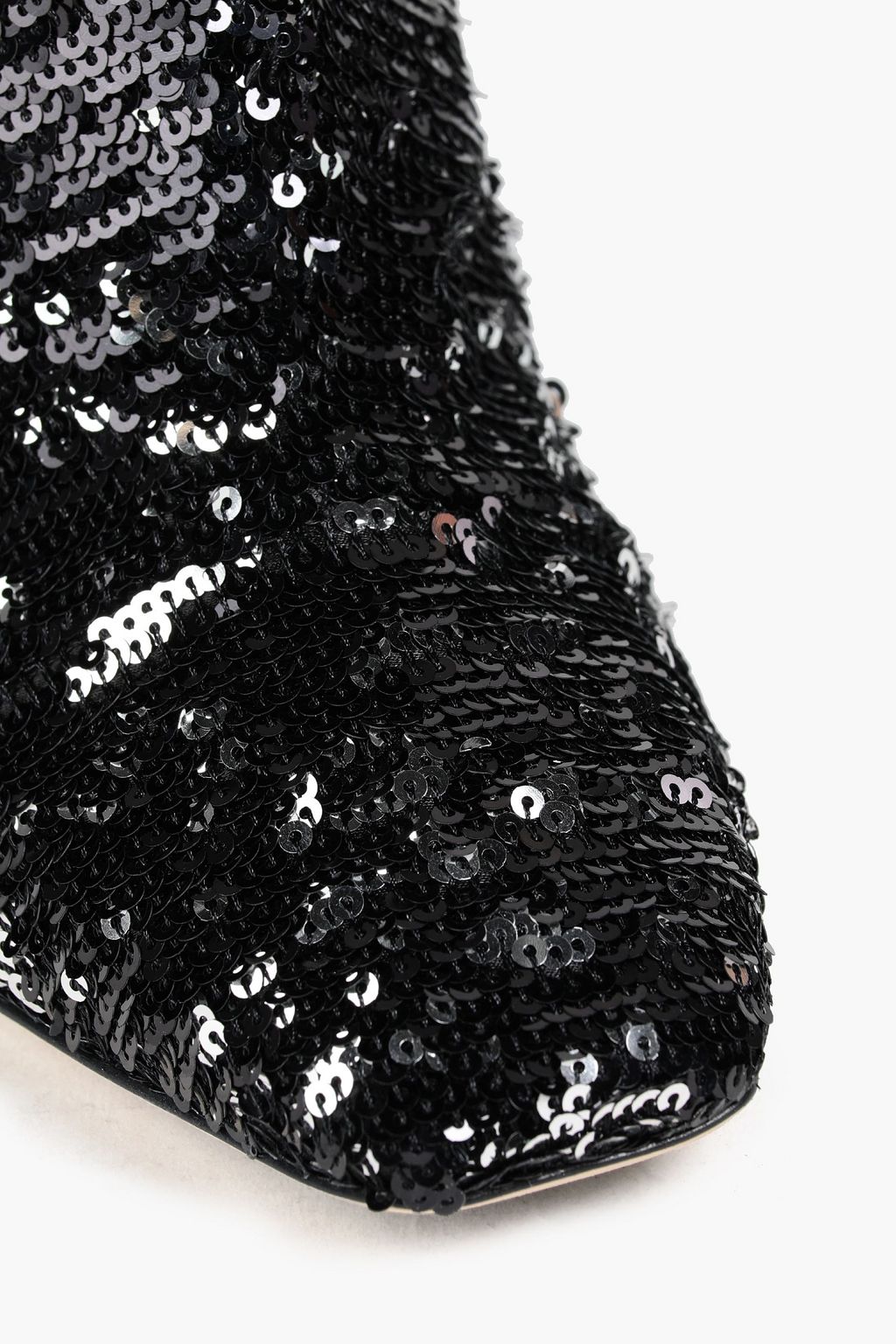 JIMMY CHOO Mirren 100 sequined tulle ankle boots