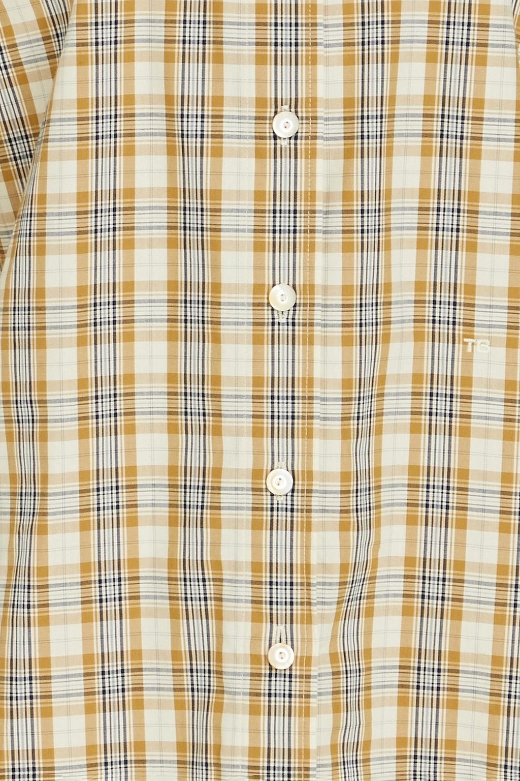 TORY BURCH Checked cotton shirt