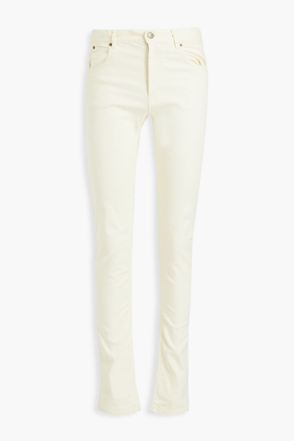 Cream Skinny-fit denim jeans | Sale up to 70% off | THE OUTNET | ISABEL  MARANT | THE OUTNET