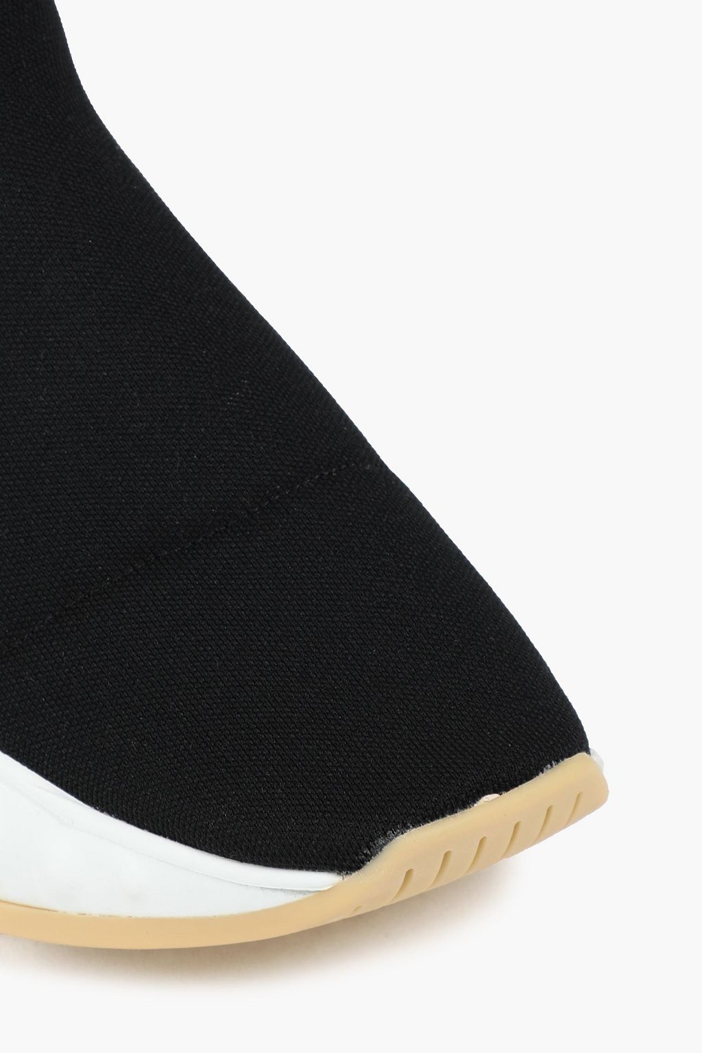 ACNE STUDIOS حذاء سنيكرز برقبة عالية من نسيج محبوك مرن