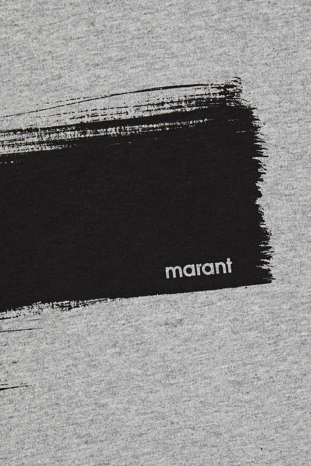 ISABEL MARANT Zaffereh printed cotton-jersey T-shirt