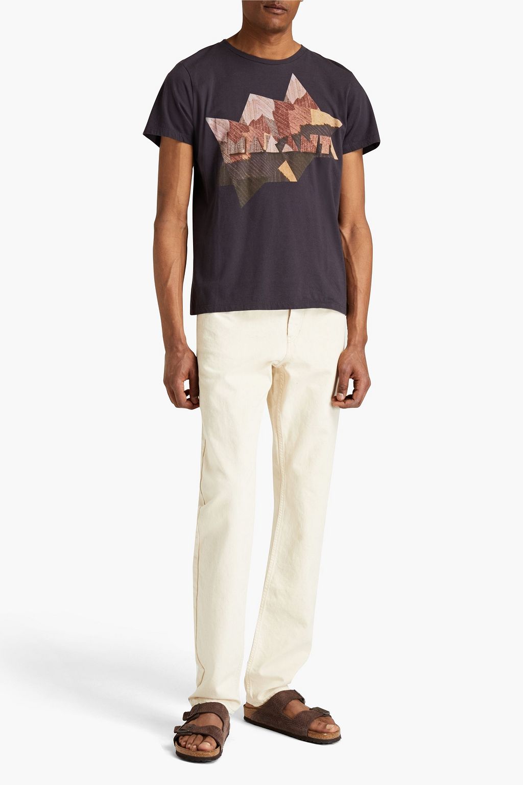 ISABEL MARANT Zao printed cotton-jersey T-shirt