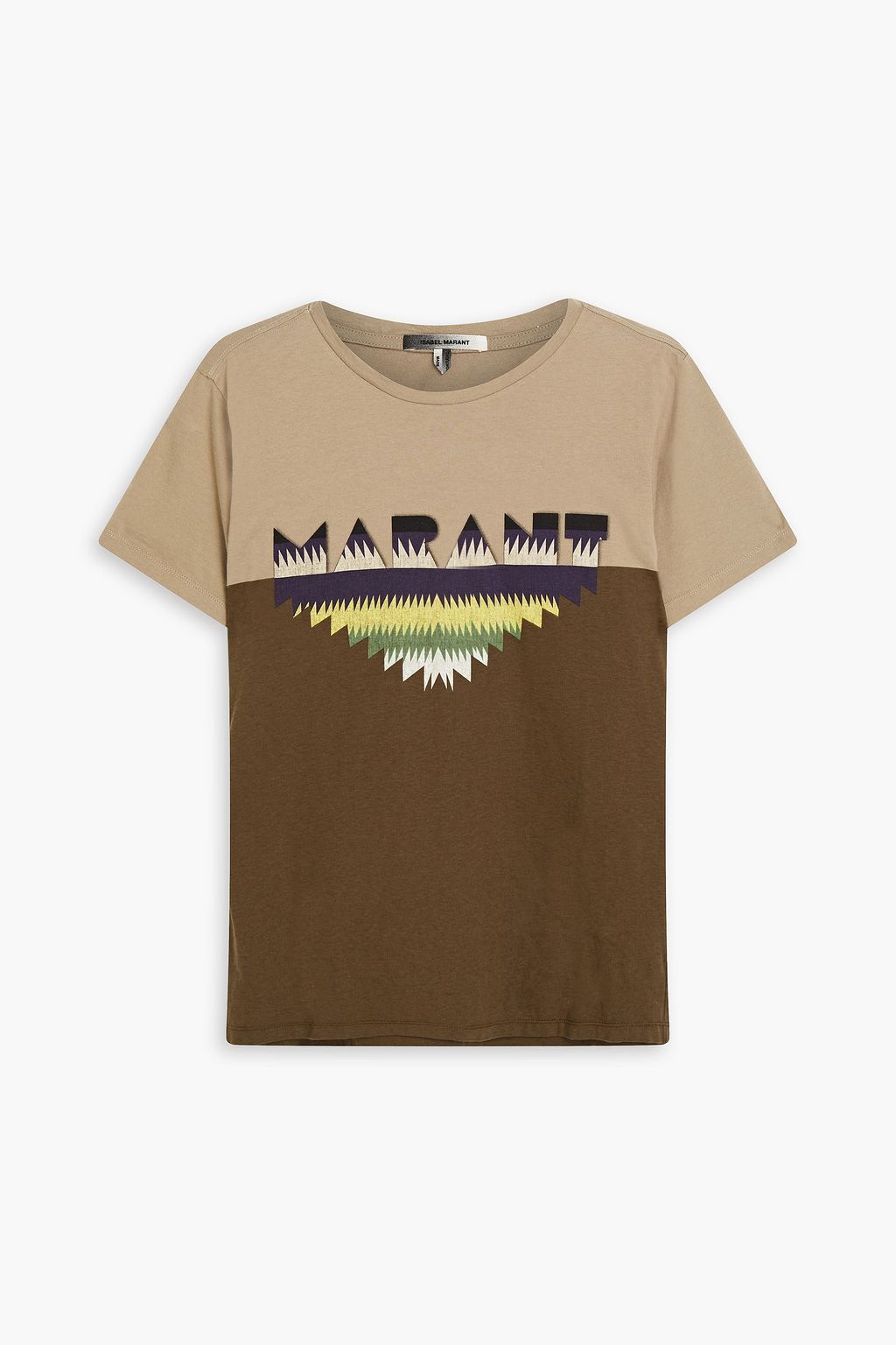 Lake Taupo trofast Opfattelse ISABEL MARANT Zao printed cotton-jersey T-shirt | Sale up to 70% off | THE  OUTNET