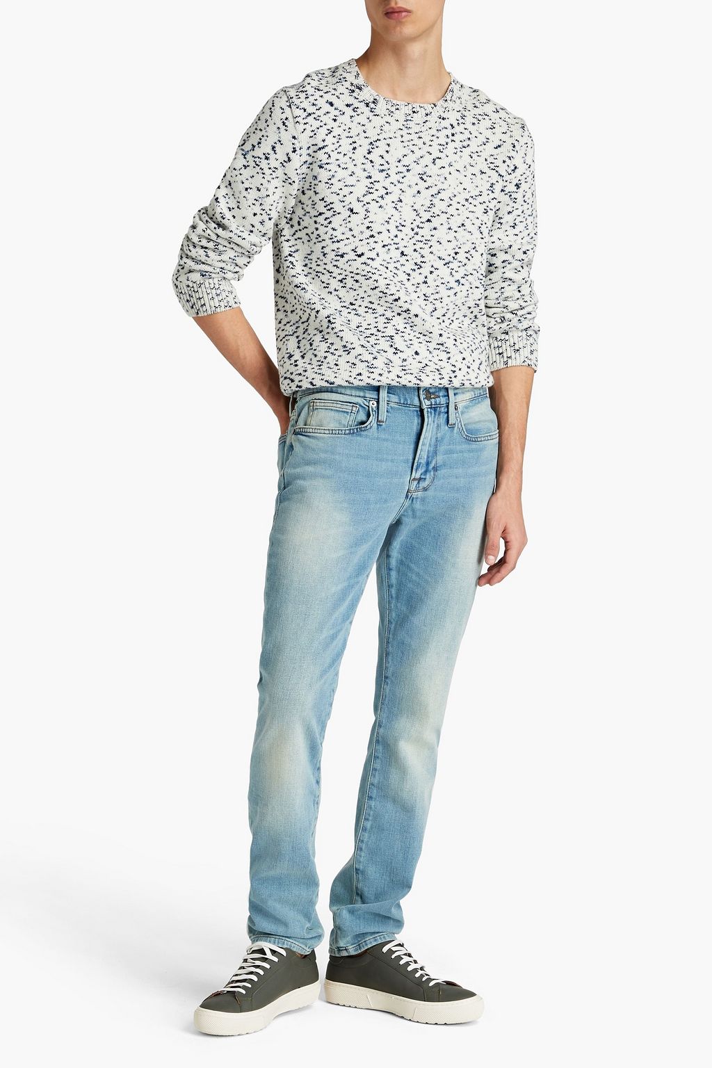 FRAME L'Homme skinny-fit denim jeans