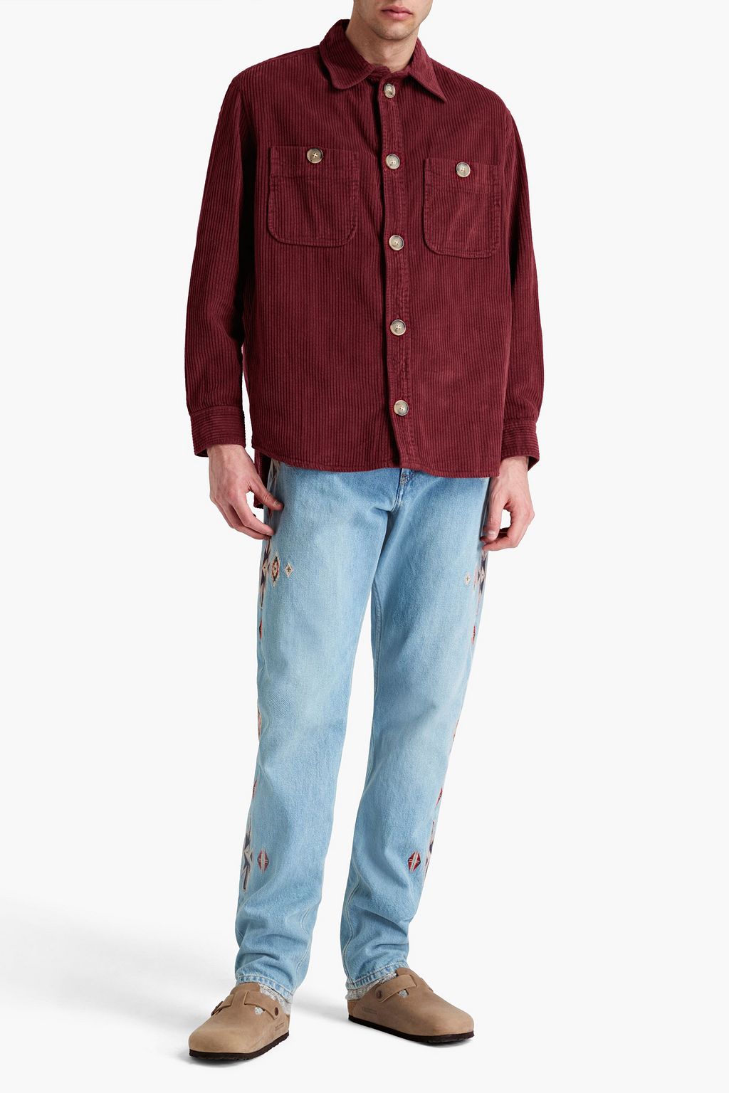 ISABEL MARANT Joario cotton-corduroy overshirt