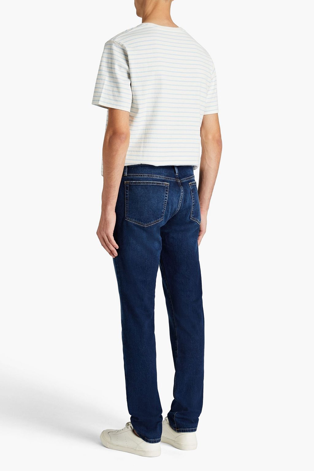 FRAME L'Homme skinny-fit faded denim jeans