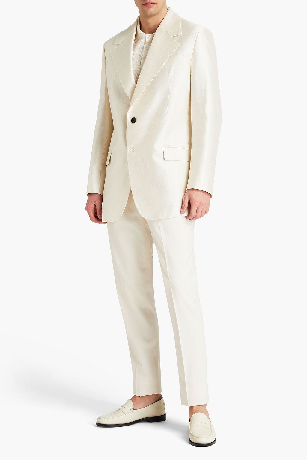 ACNE STUDIOS Cotton-blend canvas blazer