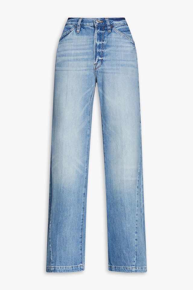 Le Baggy Palazzo high-rise wide-leg jeans