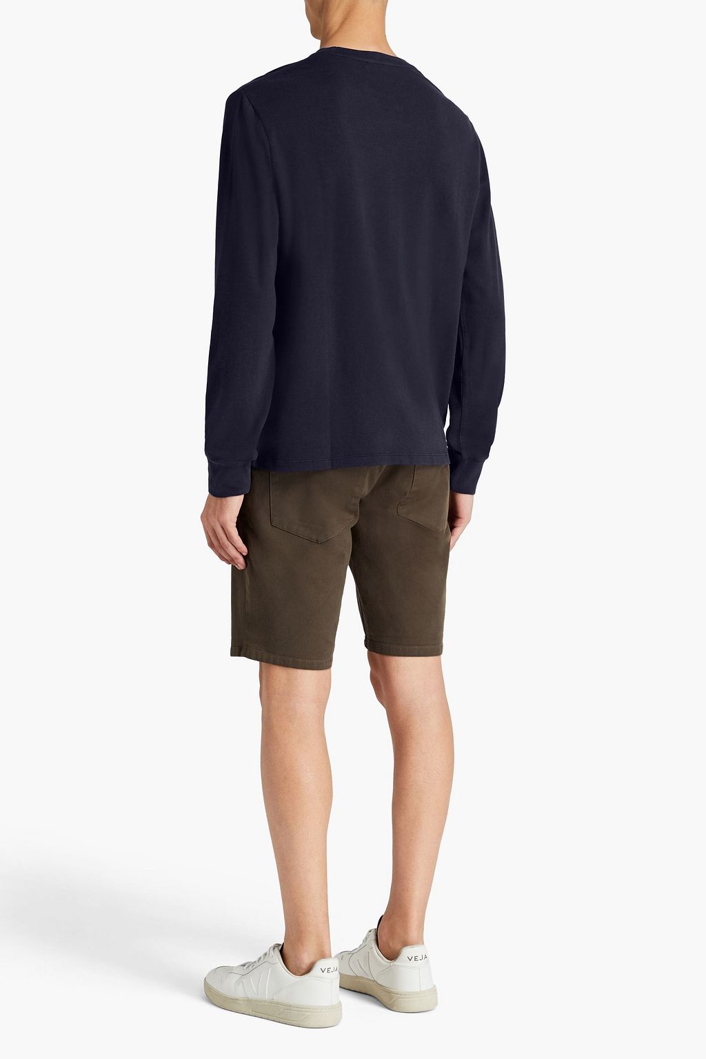 FRAME Cotton-jersey T-shirt