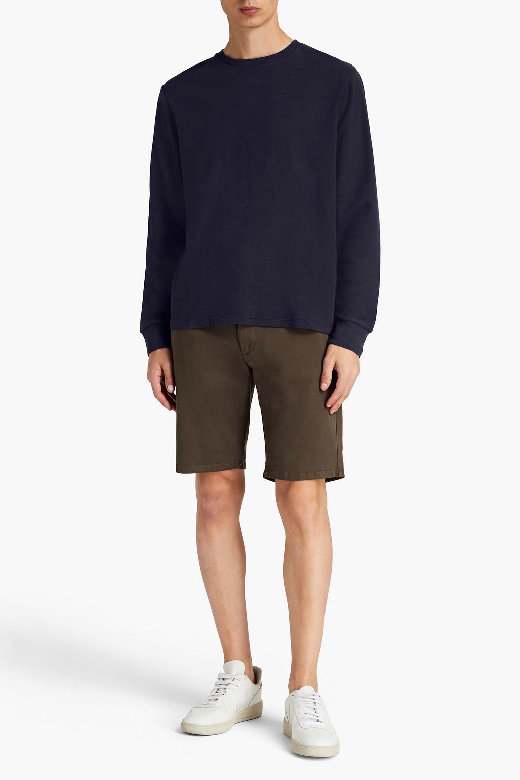 FRAME Cotton-jersey T-shirt