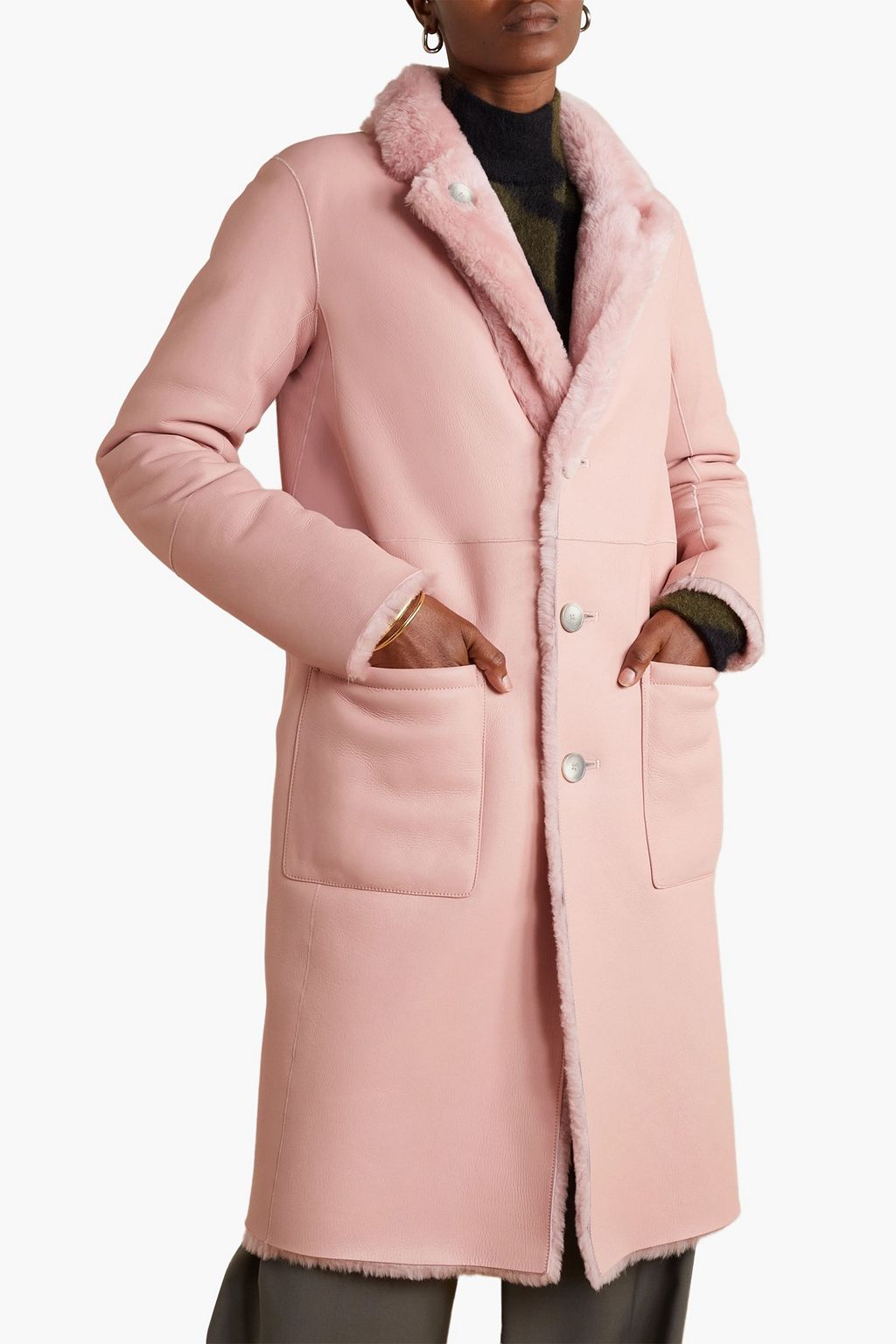 JOSEPH Britanny reversible shearling coat
