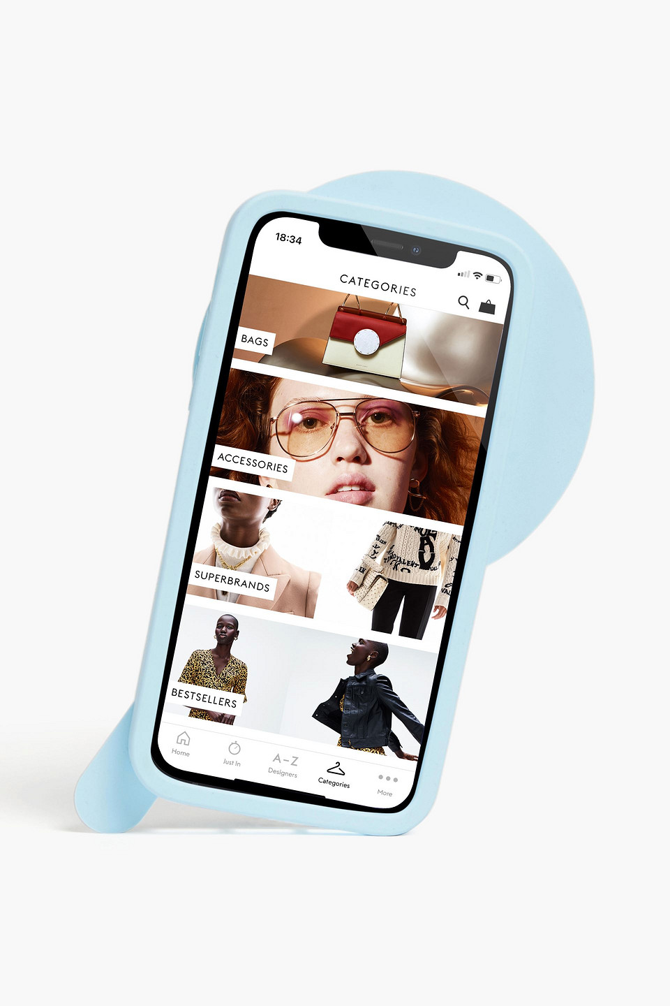 See By Chloé Silicone Iphone X Case In Blue