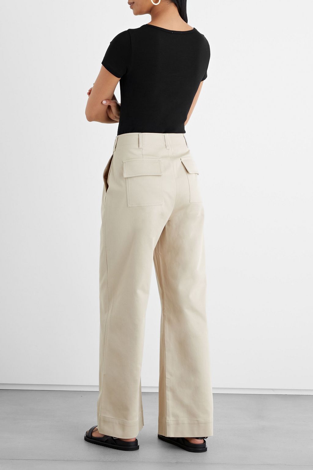 IRIS & INK Margaux stretch-ECOVERO™ jersey bodysuit