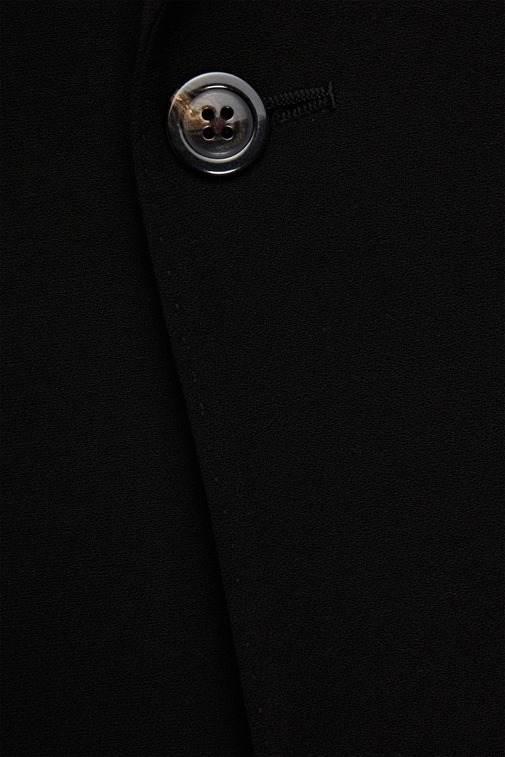 RICK OWENS Wool-blend crepe blazer