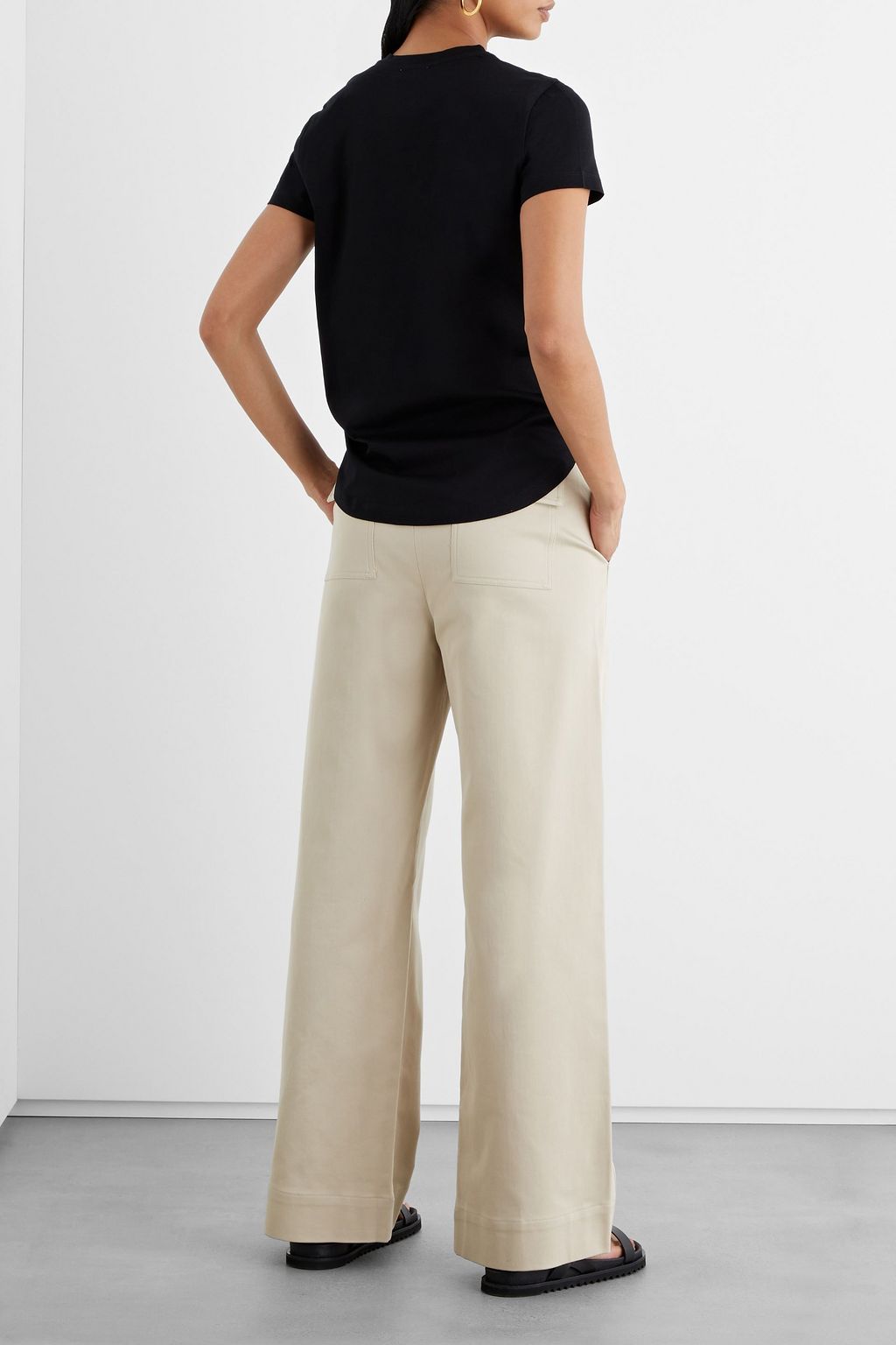 IRIS & INK Alice organic cotton-jersey T-shirt