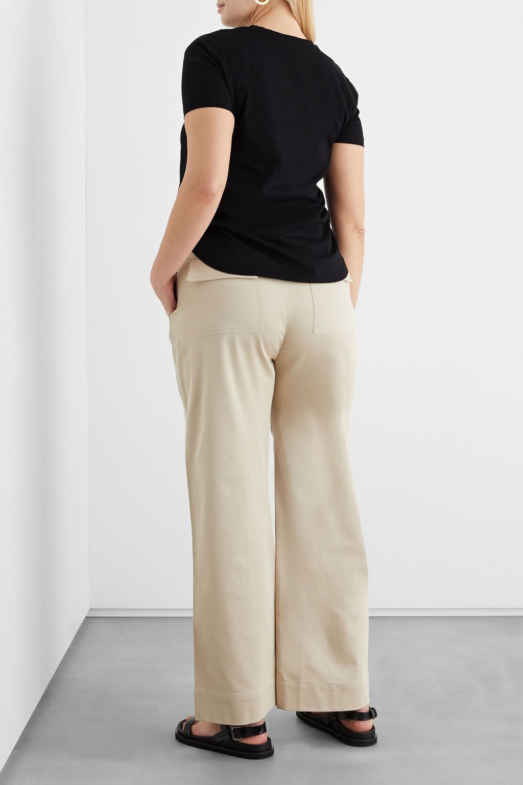 IRIS & INK Alice organic cotton-jersey T-shirt