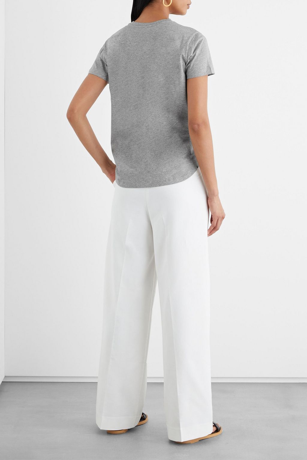 IRIS & INK Marie organic cotton-jersey T-shirt