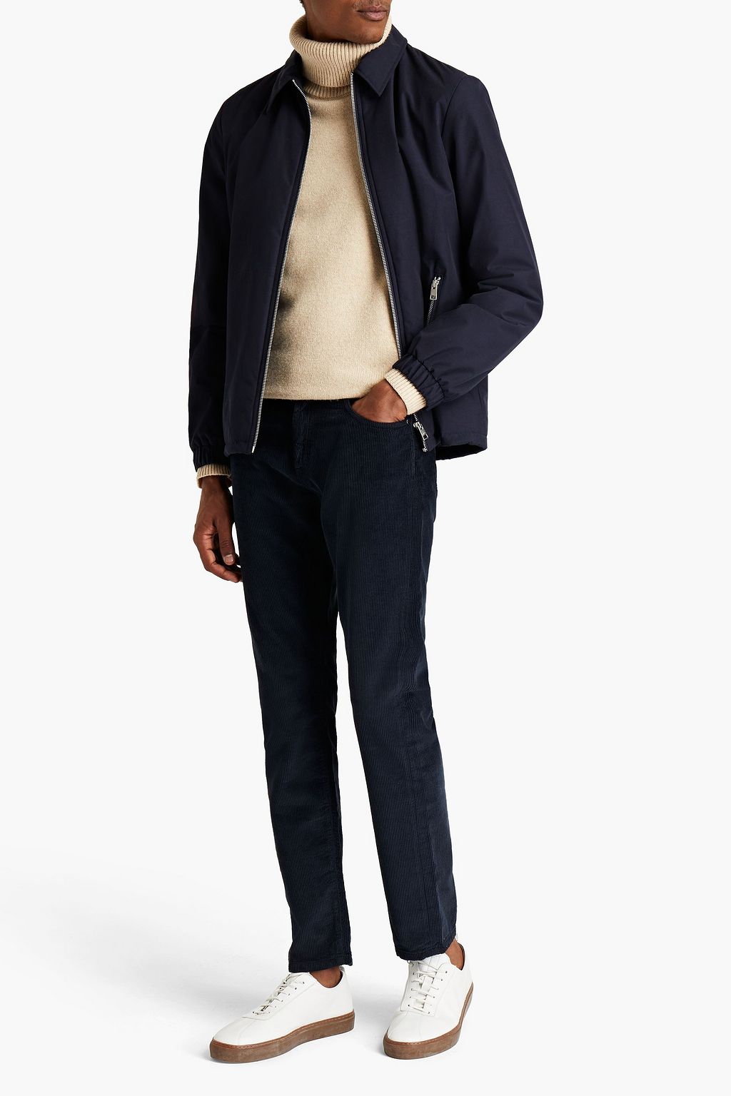 ZEGNA Cotton-corduroy pants