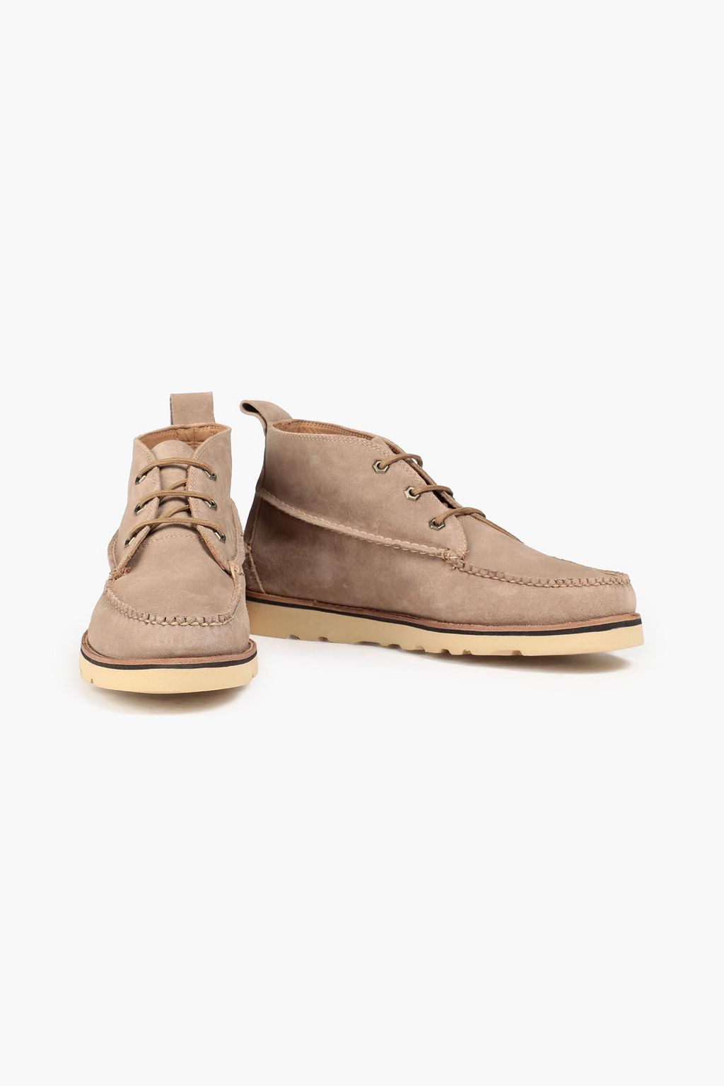 Beige Ranger suede desert boots | G.H 