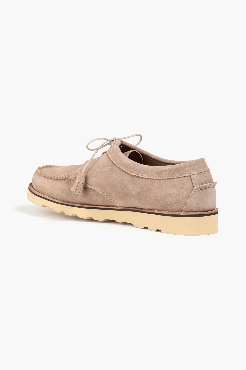 G.H. BASS & CO Weejuns Tie Reverso suede boat shoes