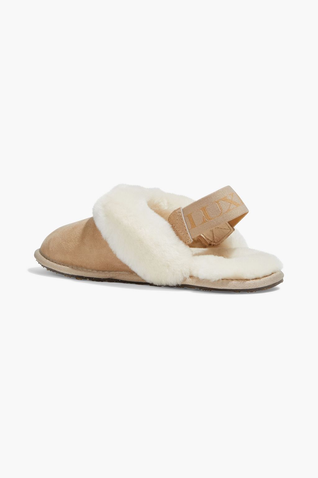 AUSTRALIA LUXE COLLECTIVE Shearling slingback slippers