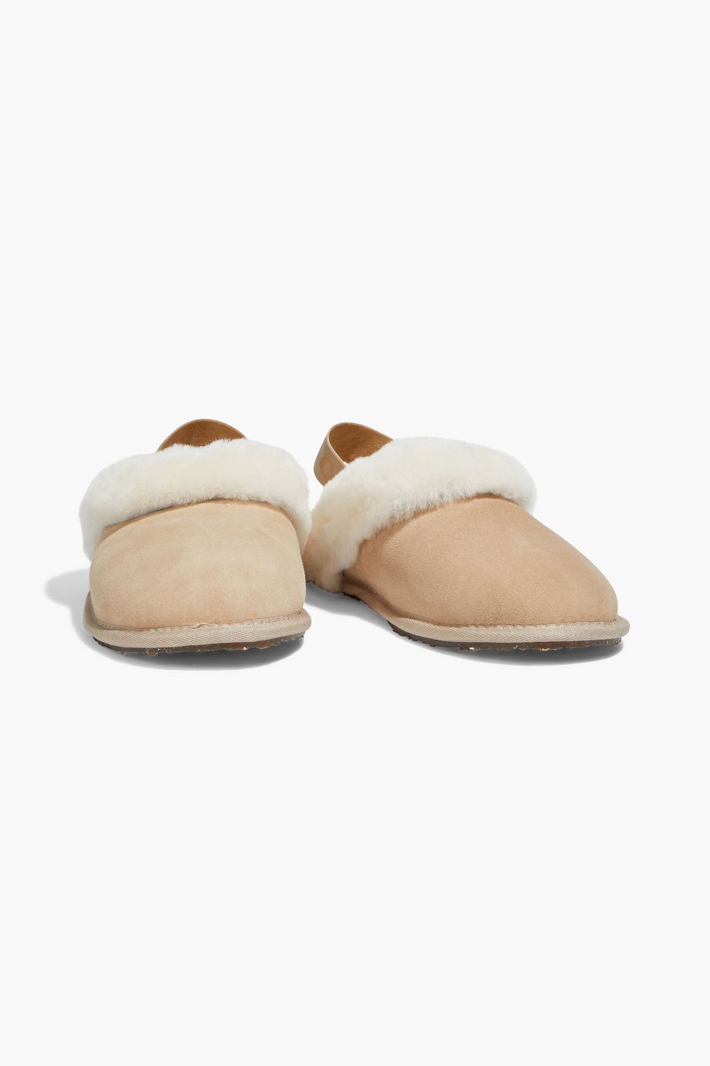 AUSTRALIA LUXE COLLECTIVE Shearling slingback slippers