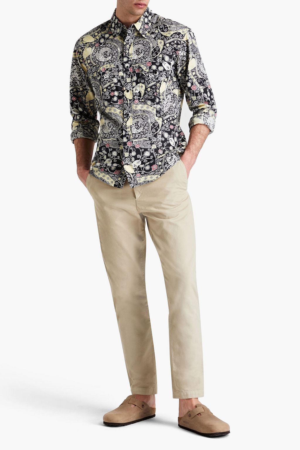 ISABEL MARANT Disako cotton chinos