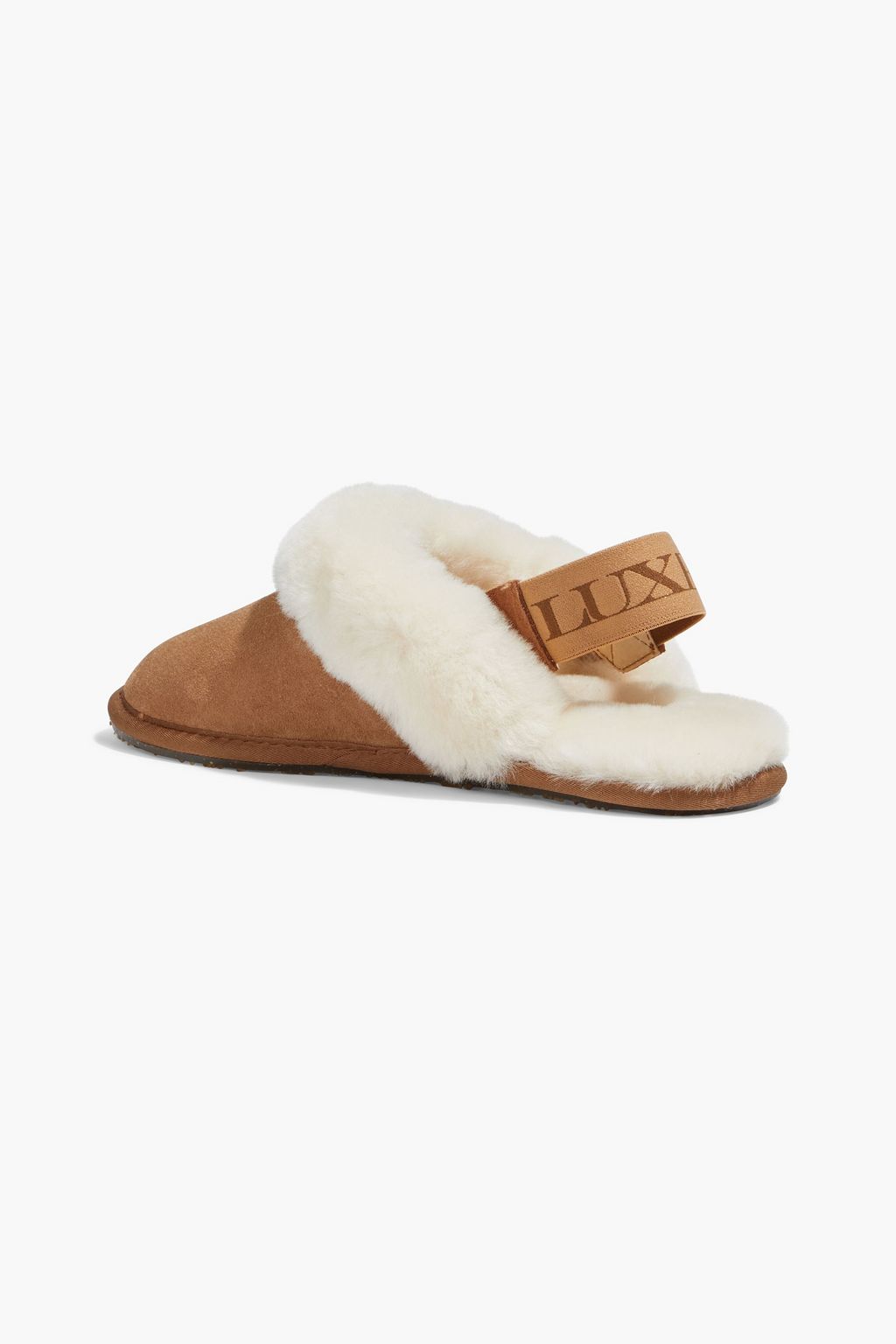 AUSTRALIA LUXE COLLECTIVE Shearling slingback slippers