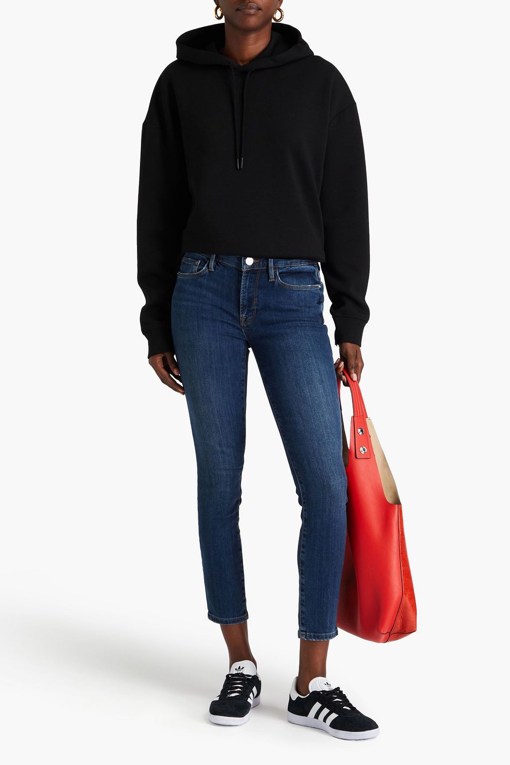 FRAME Le Skinny low-rise skinny jeans