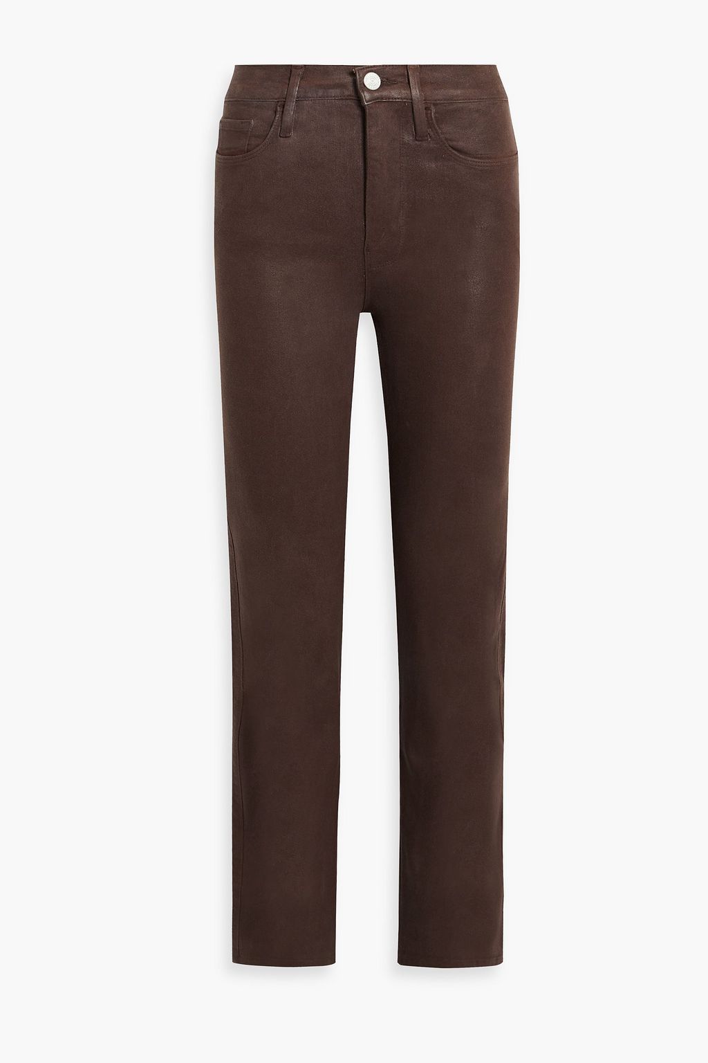 Frame on sale coated jeans