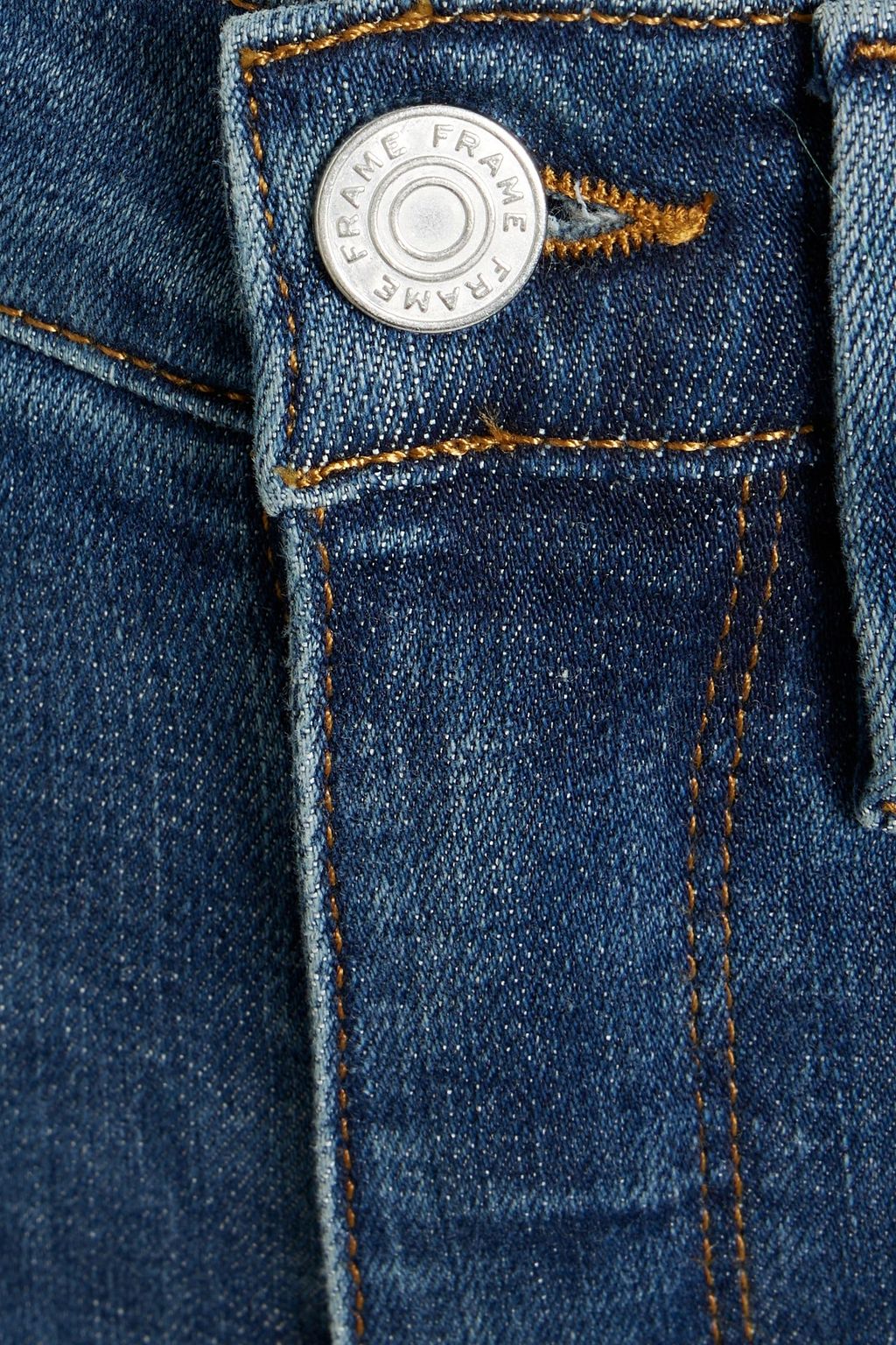 FRAME Le Pixie Sylvie high-rise straight-leg jeans