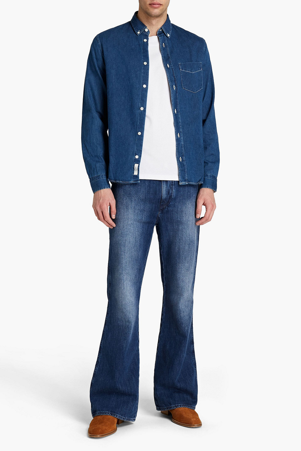 Acne Studios Man Isherwood Denim Shirt