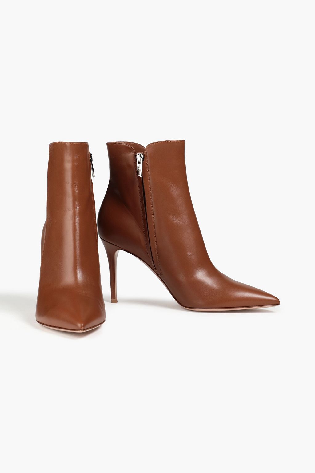 GIANVITO ROSSI Levy leather ankle boots