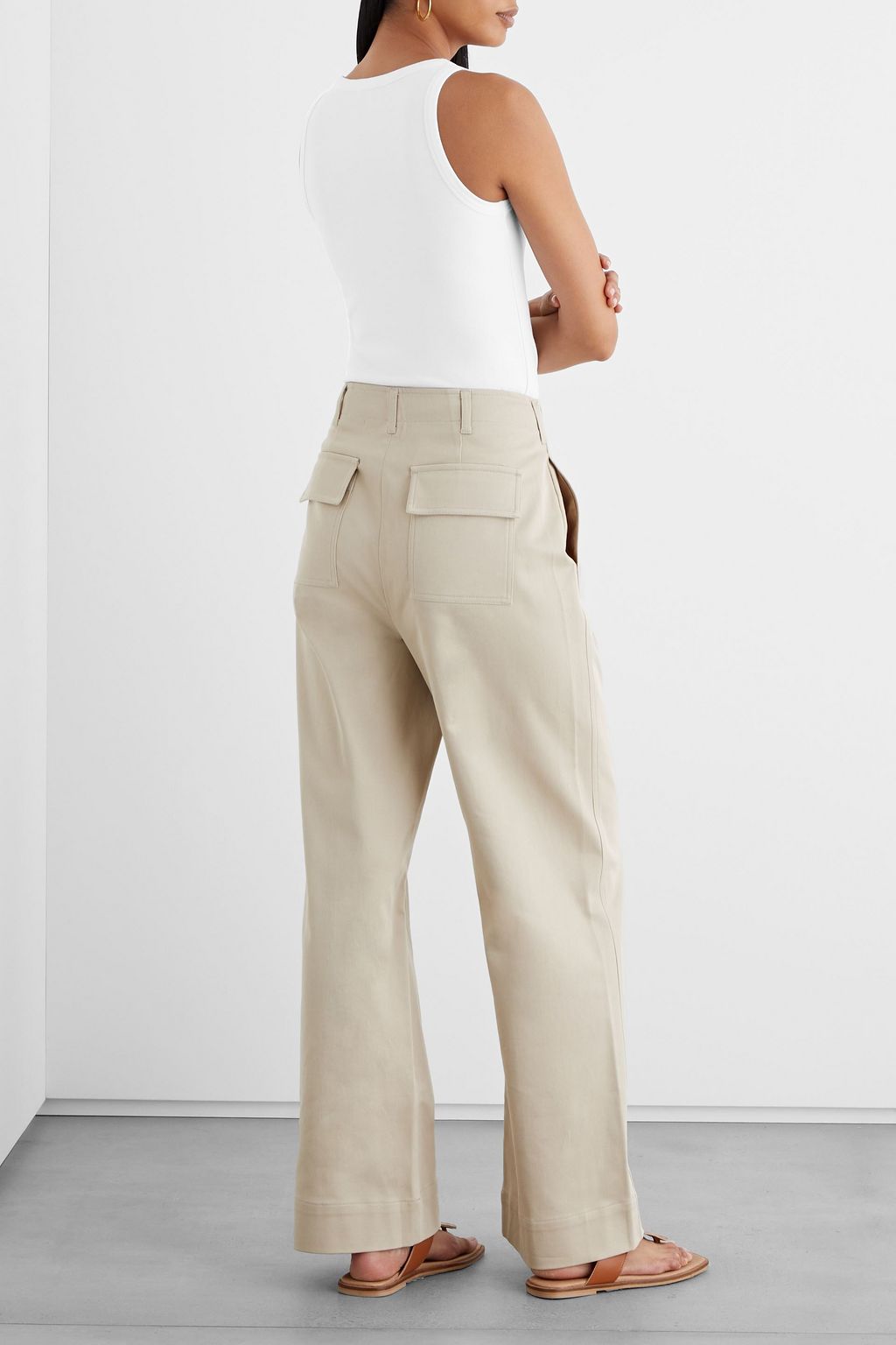 IRIS & INK Véronique stretch-jersey tank