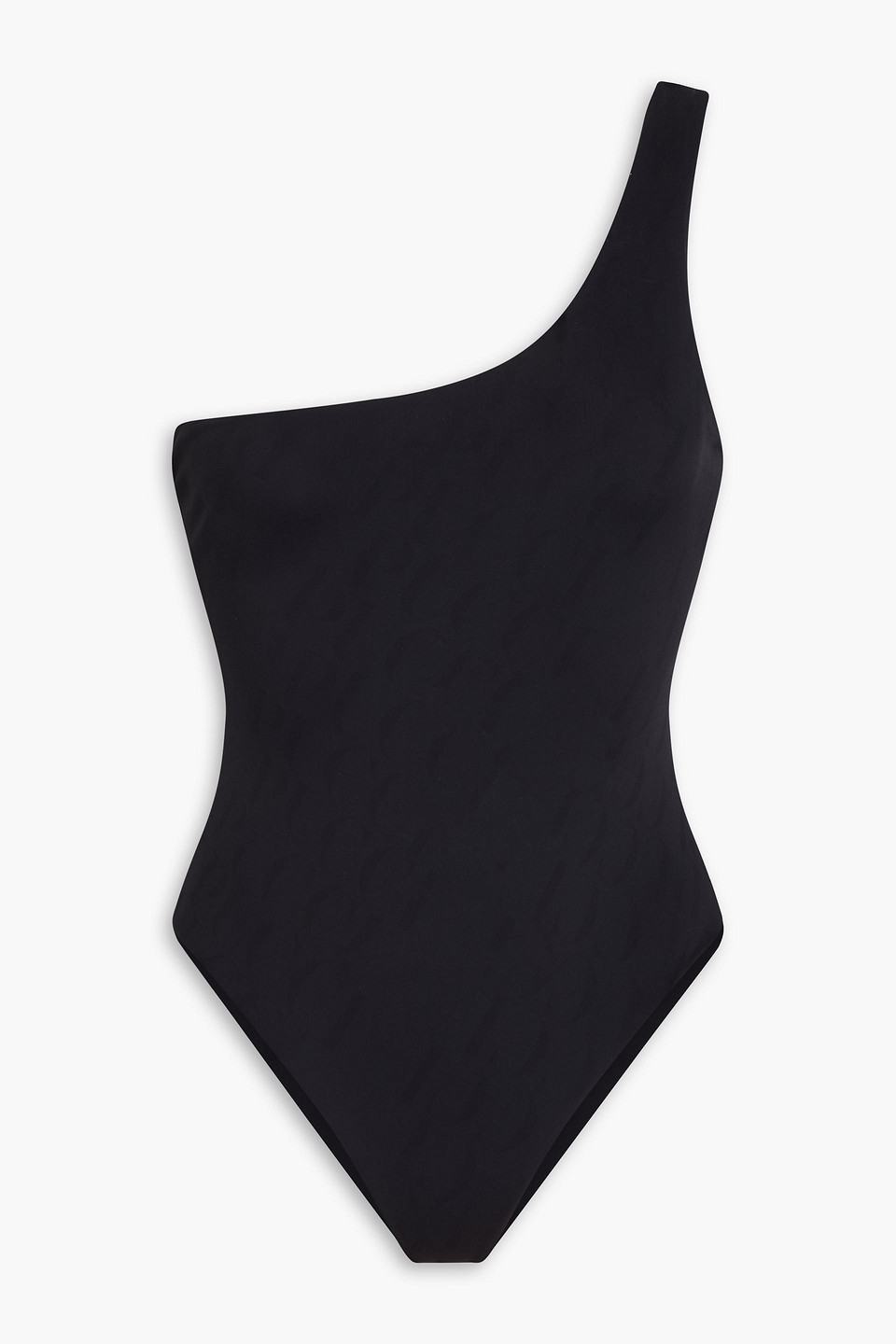Pucci - One-shoulder stretch-jersey swimsuit - Black - L