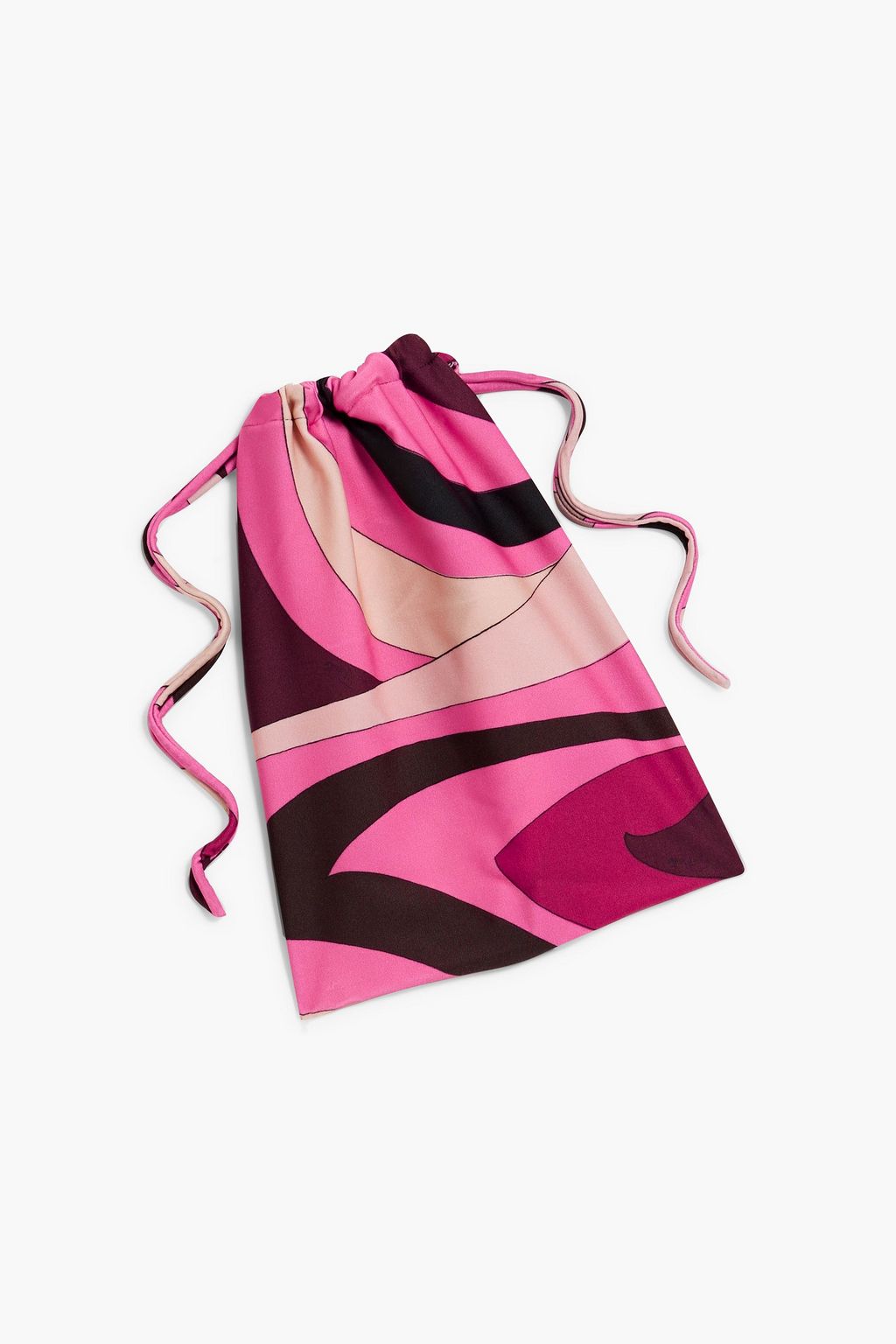 PUCCI توب بيكيني بتصميم معقود مزين بطبعات