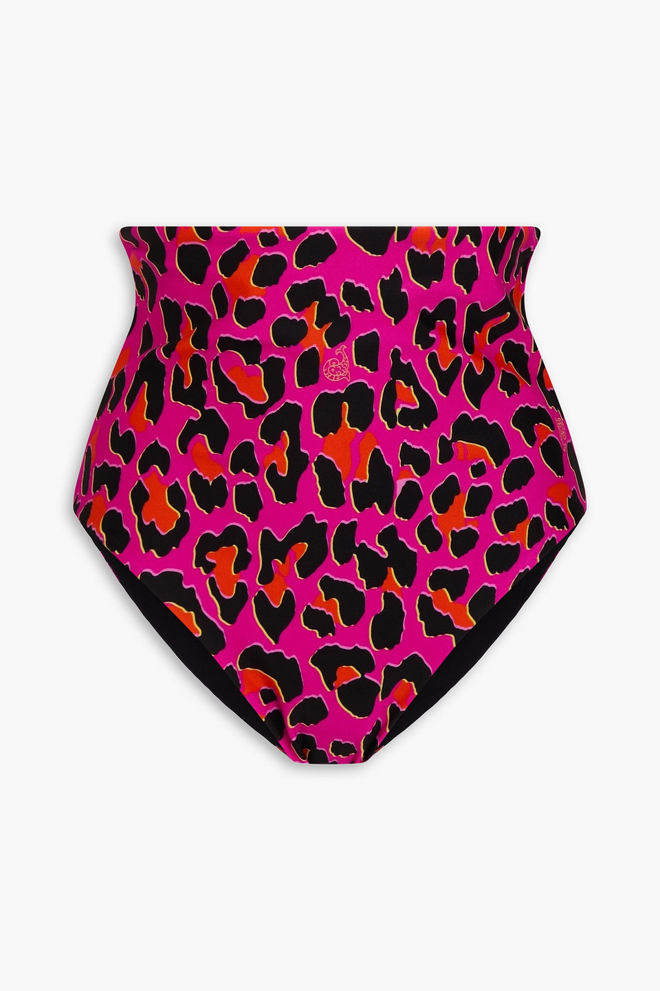 Pucci - Leopard-print bikini briefs - Pink - XS