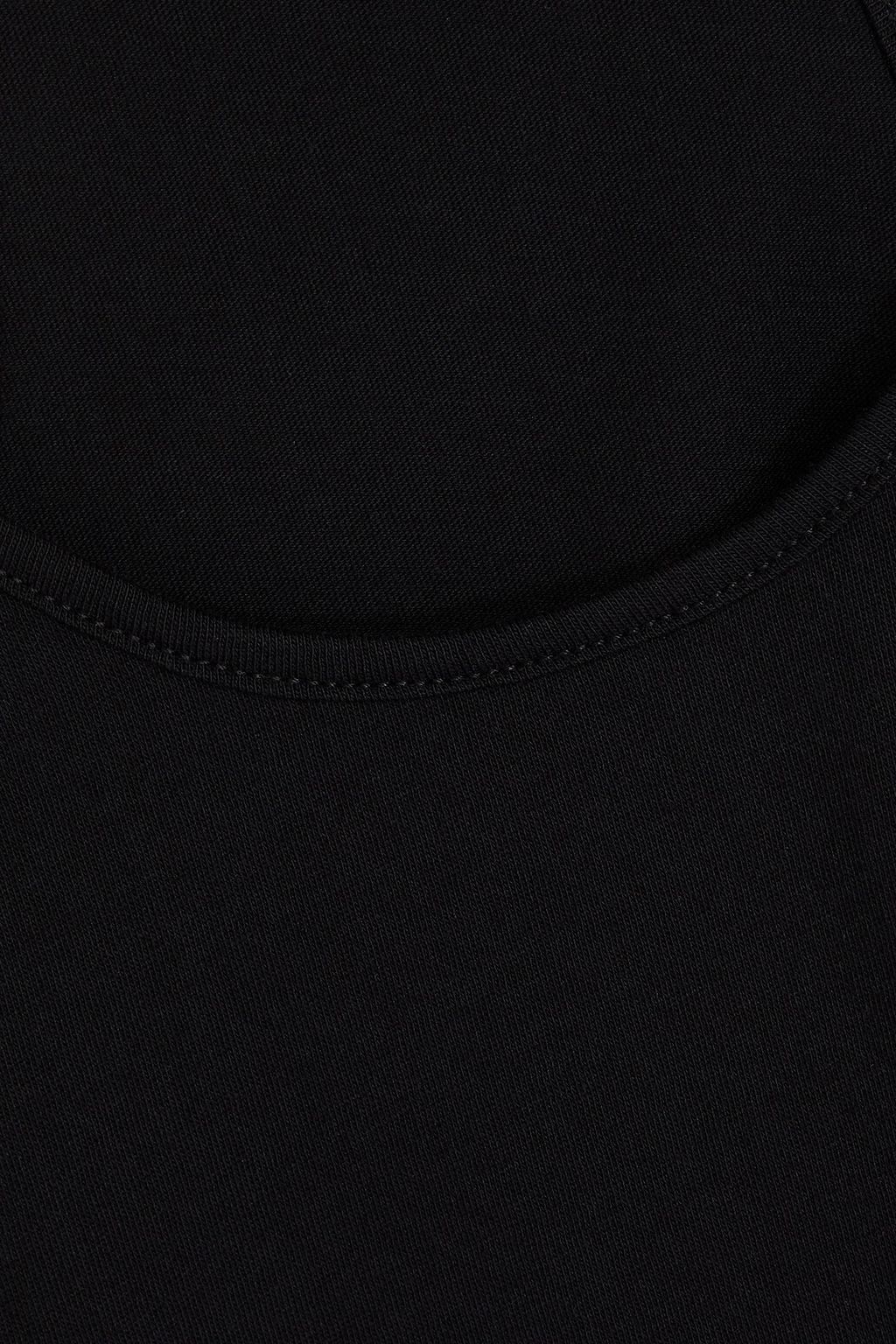 ANOTHER TOMORROW Cotton-jersey tank