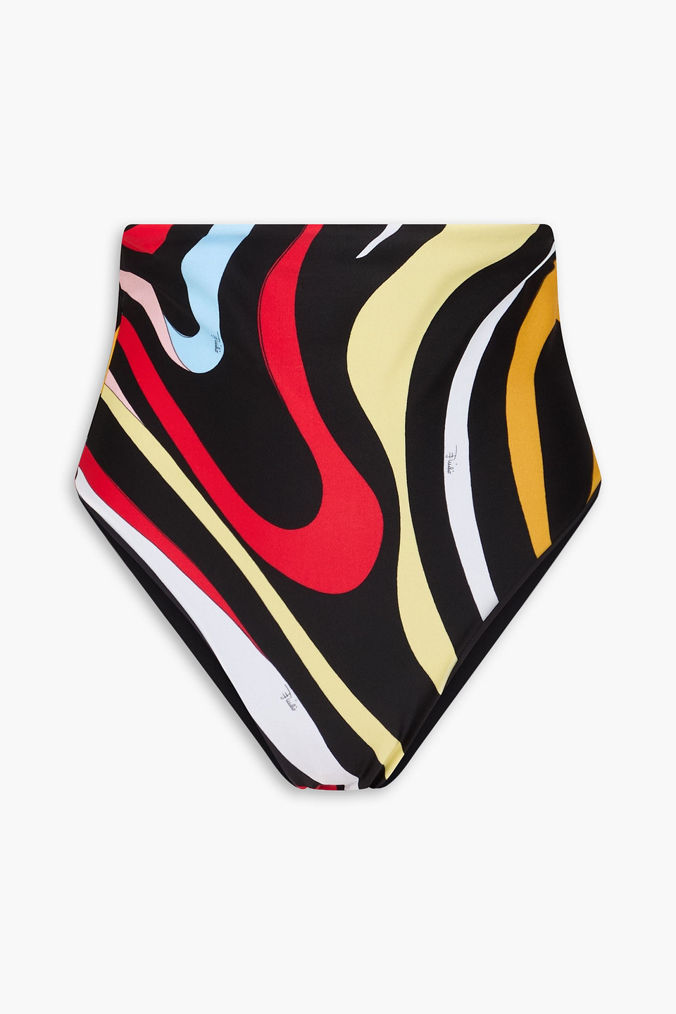 Pucci Printed Bikini Briefs In Multi