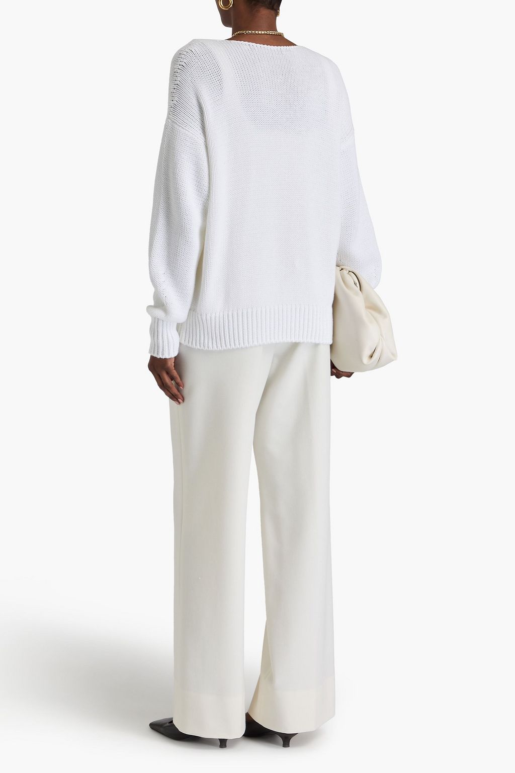 ANOTHER TOMORROW Cotton sweater